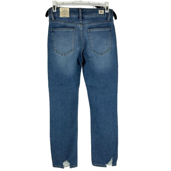 Letter To Juliet Womens Distressed Medium Wash High Waisted Jeans Size 24 - Picture 2 of 9